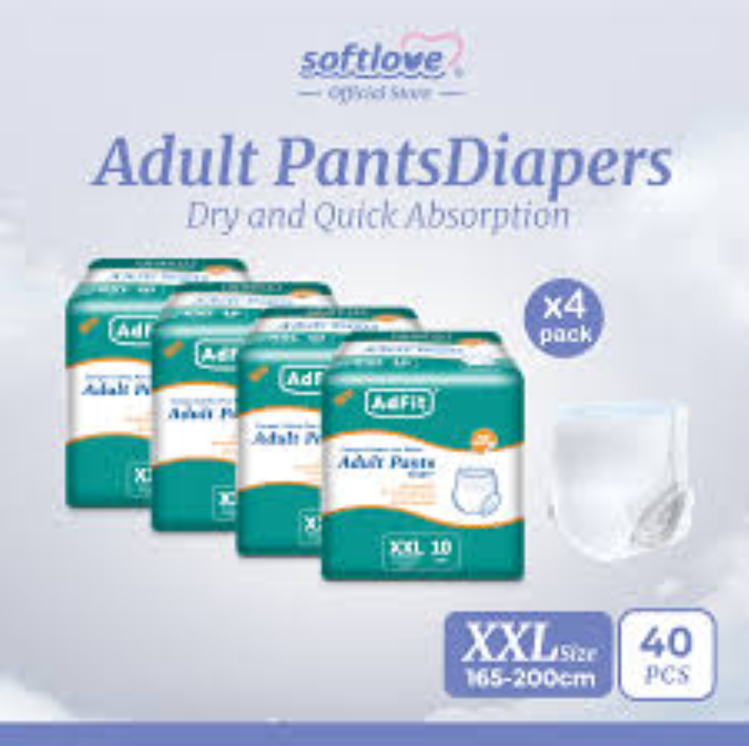 ADFIT ADULT PANTS DIAPER LARGE